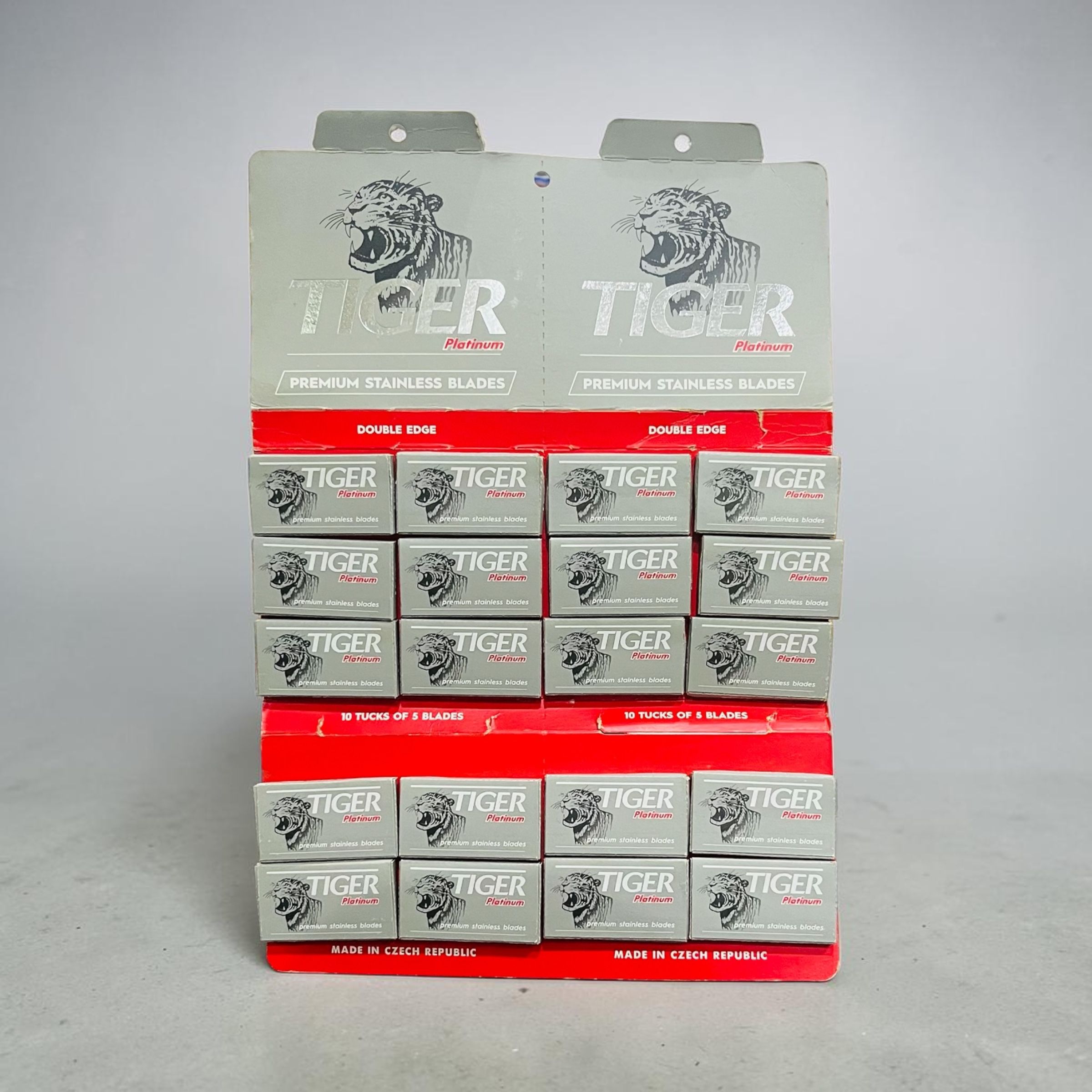 TIGER PLATINUM STAINLESS BLADES 